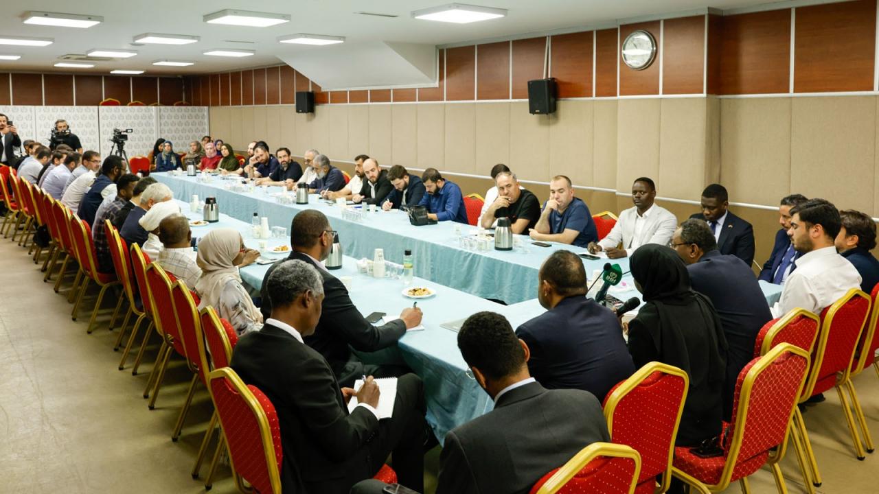 Sudanlı yetkililer Türkiye STK’larına ülkedeki son durumu anlattı